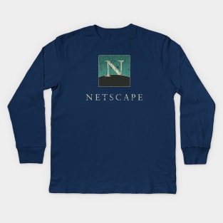 Netscape Kids Long Sleeve T-Shirt